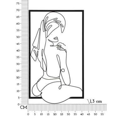 Panel ścienny TOWEL 40 1,3 70 cm